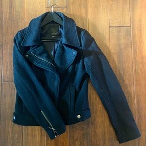 Aritzia moto style wool jacket. Size XS